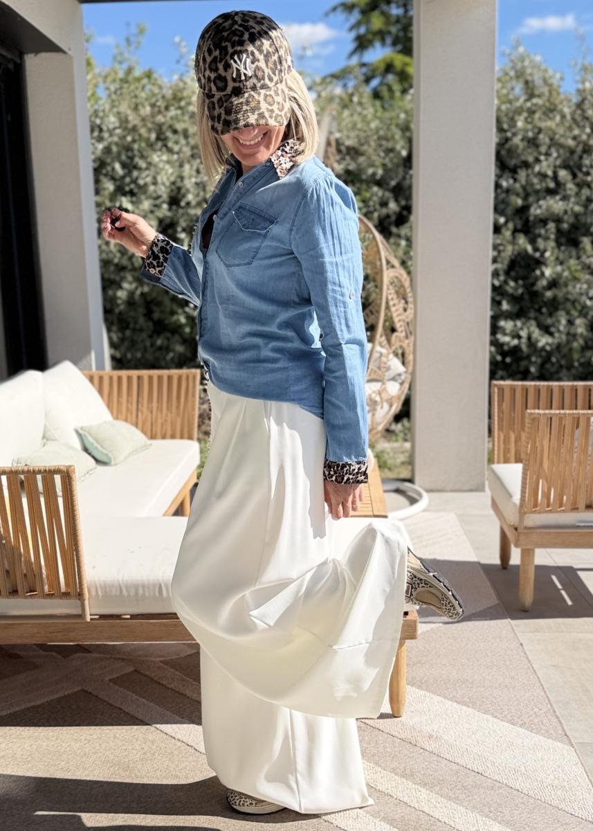 Pantalon Perrine blanc