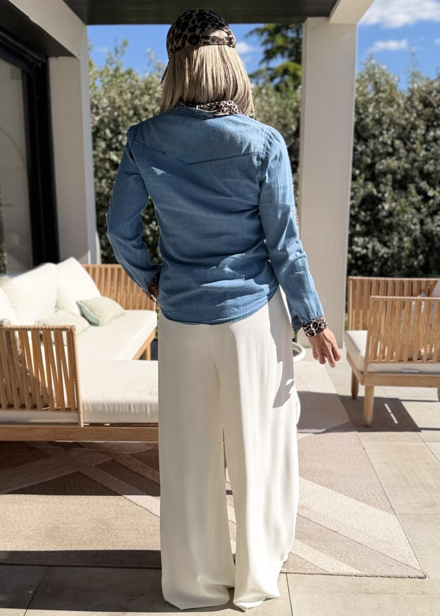 Pantalon Perrine blanc
