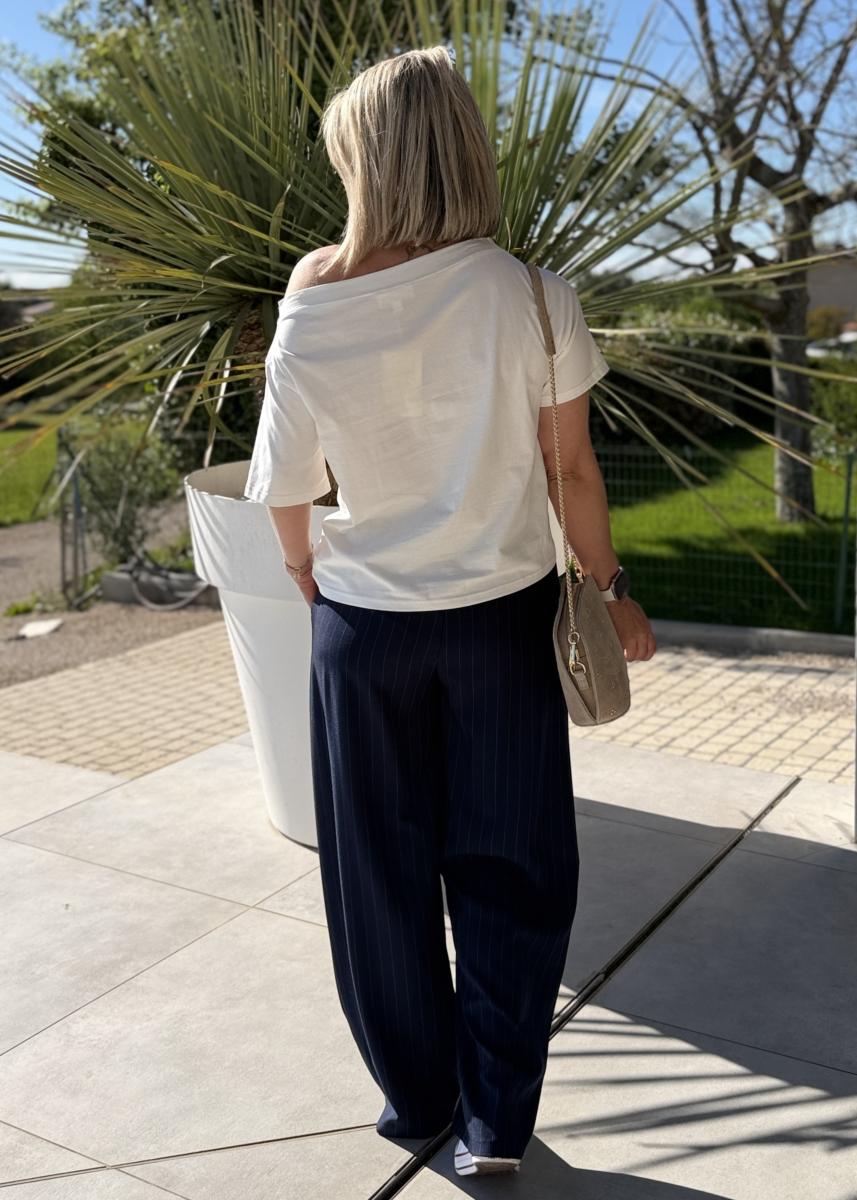 Pantalon Kais marine