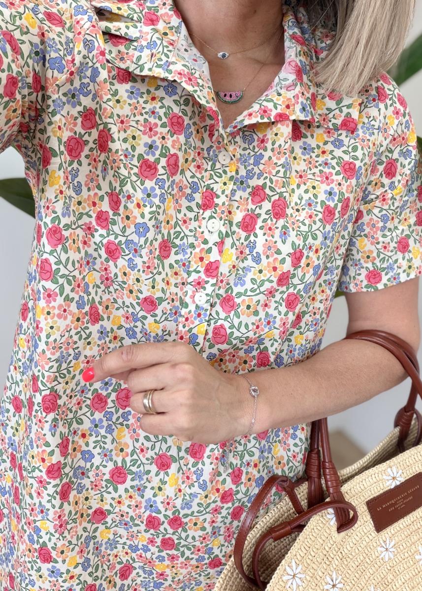 Robe Lison rose