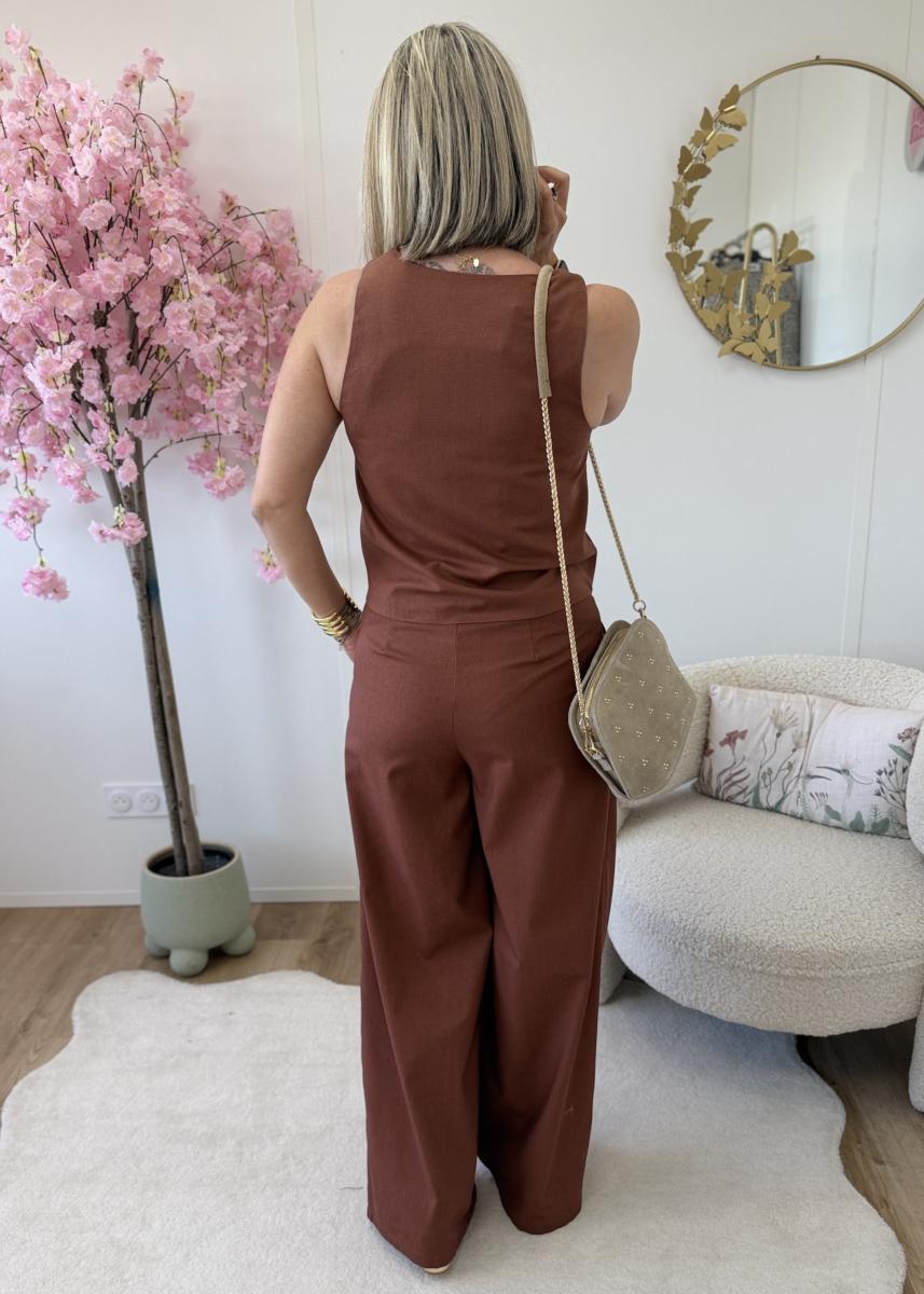 Ensemble Joy marron