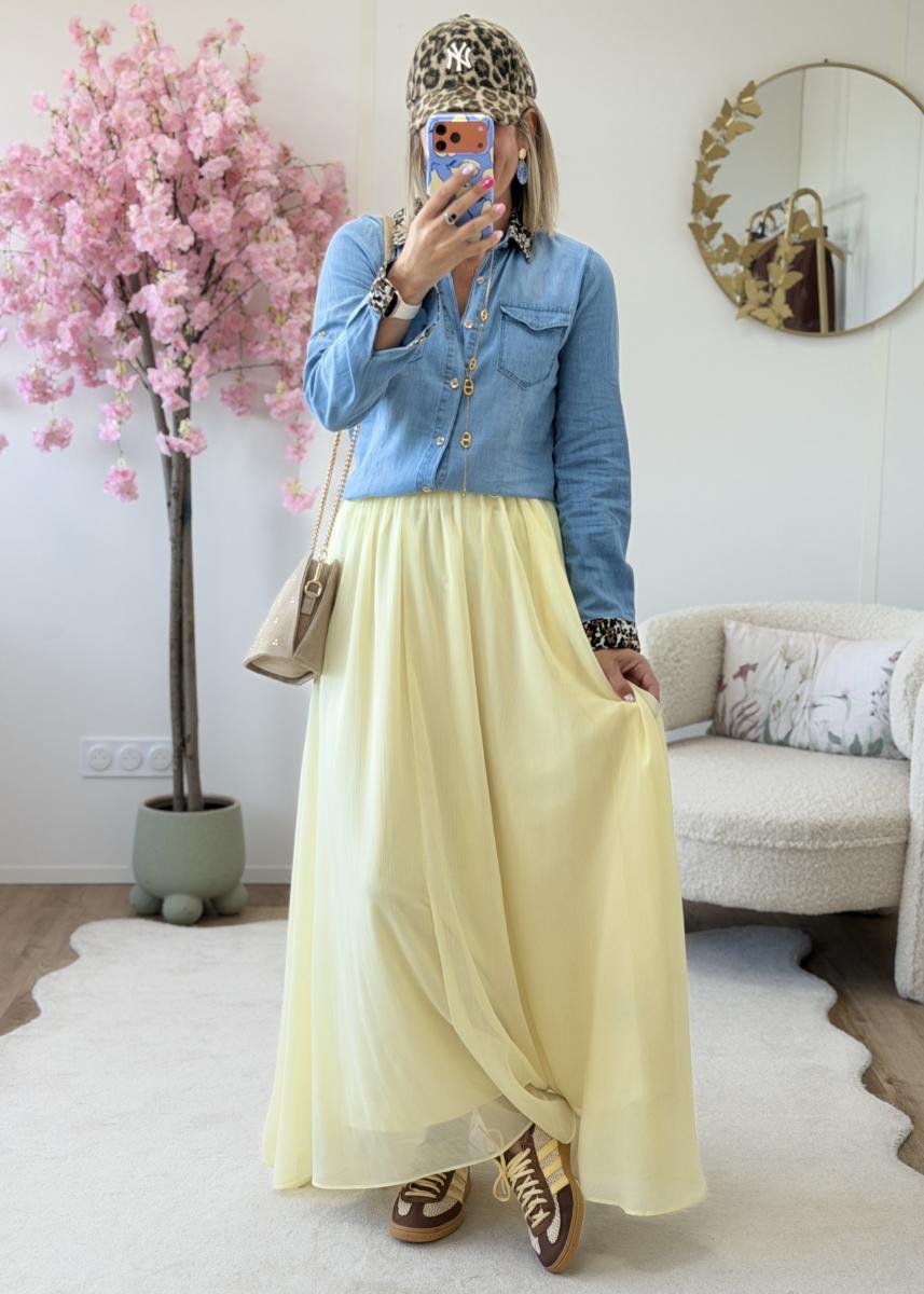 Jupe Heloise jaune (taille grand)