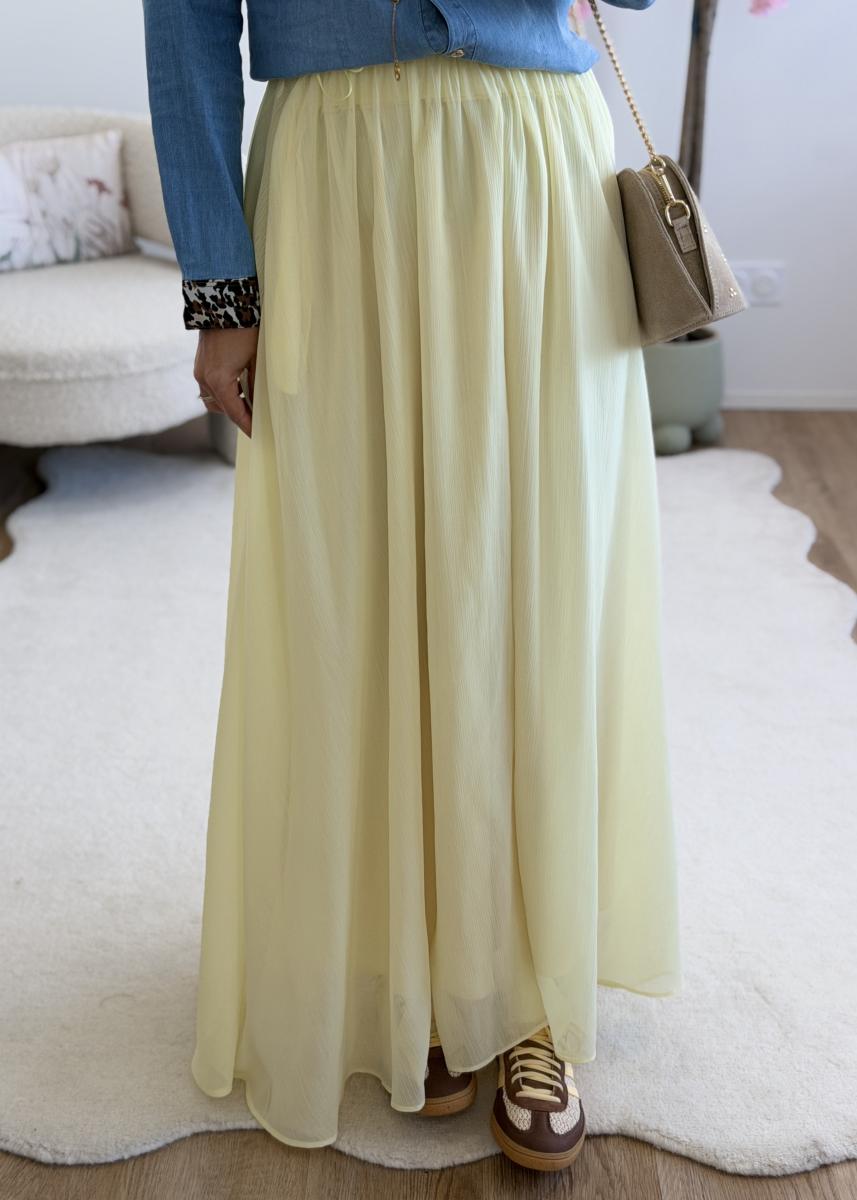 Jupe Heloise jaune (taille grand)