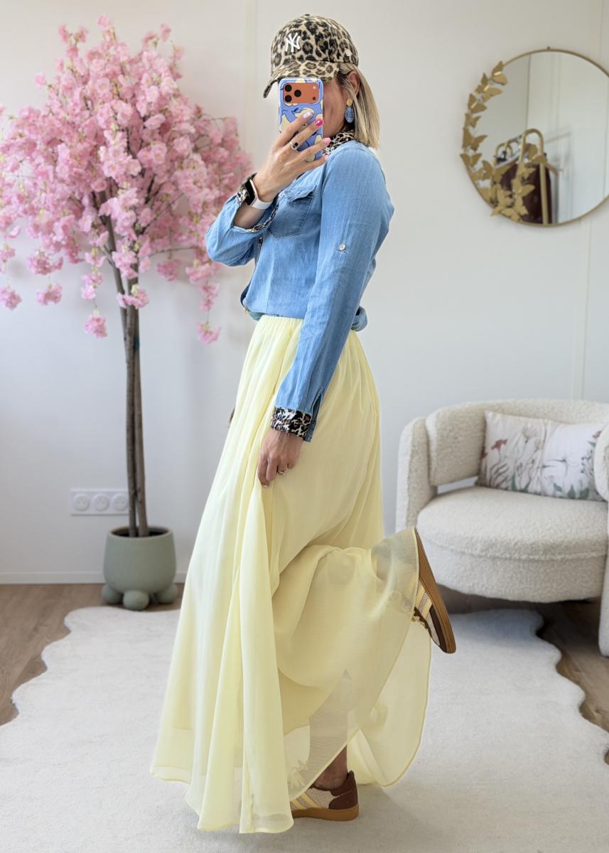 Jupe Heloise jaune (taille grand)