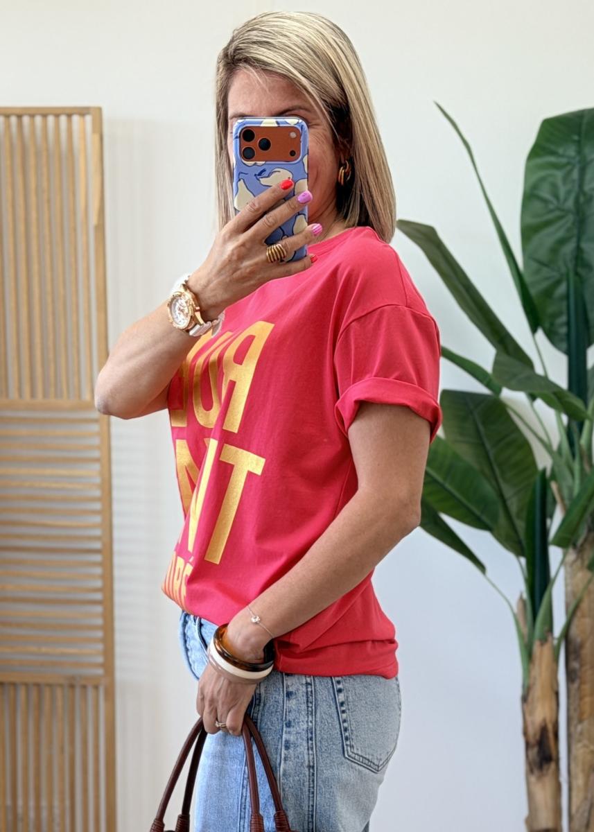 Tee shirt St honore rouge