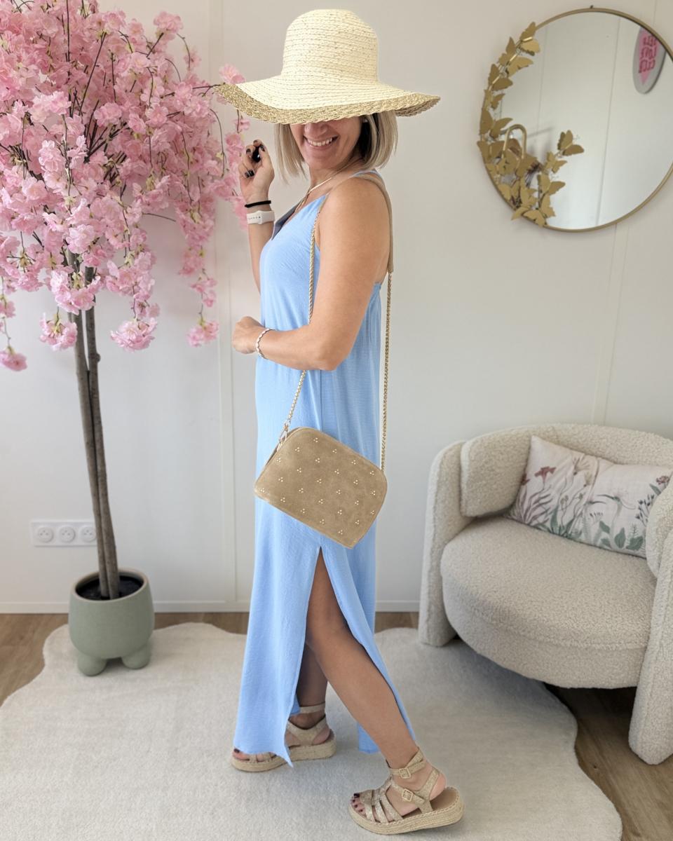 Robe Justine ciel