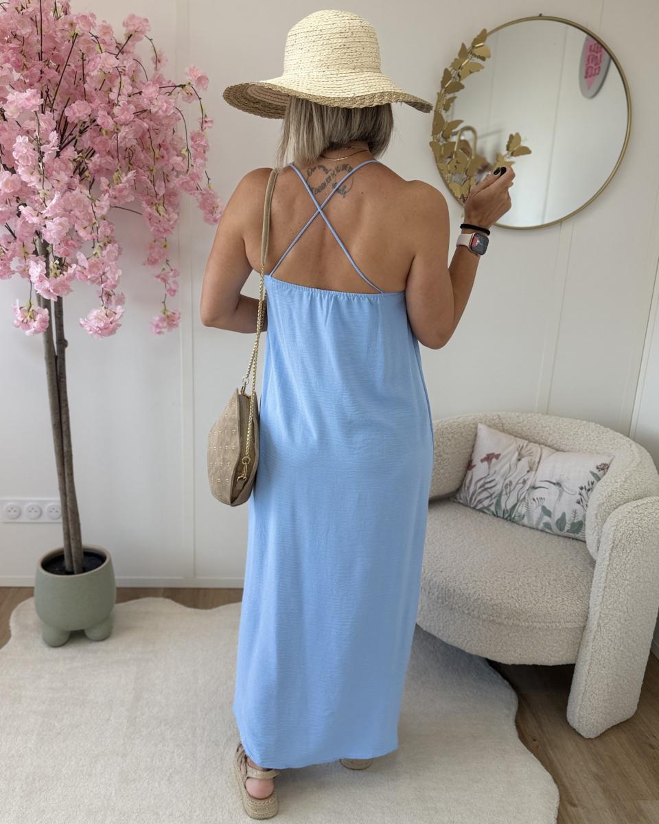 Robe Justine ciel