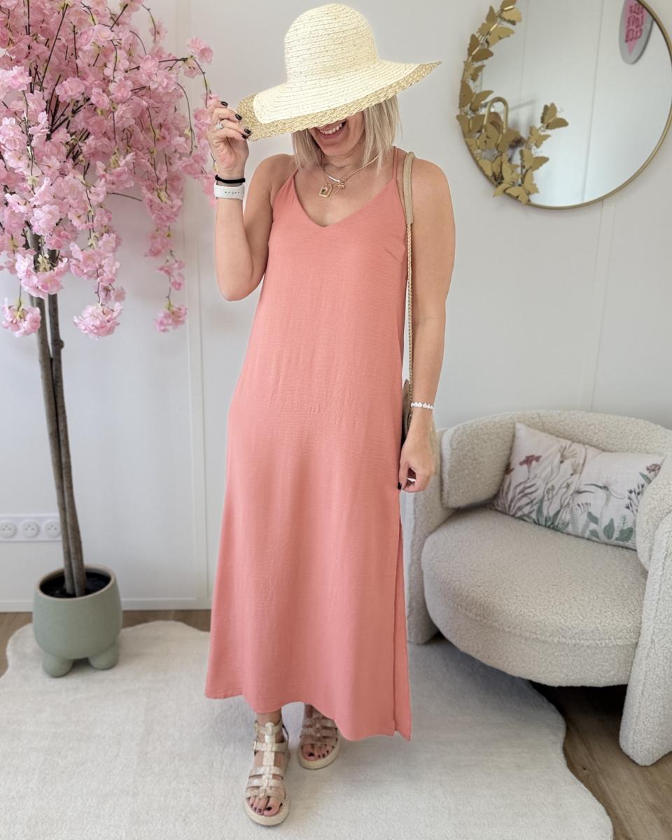 Robe Justine rose