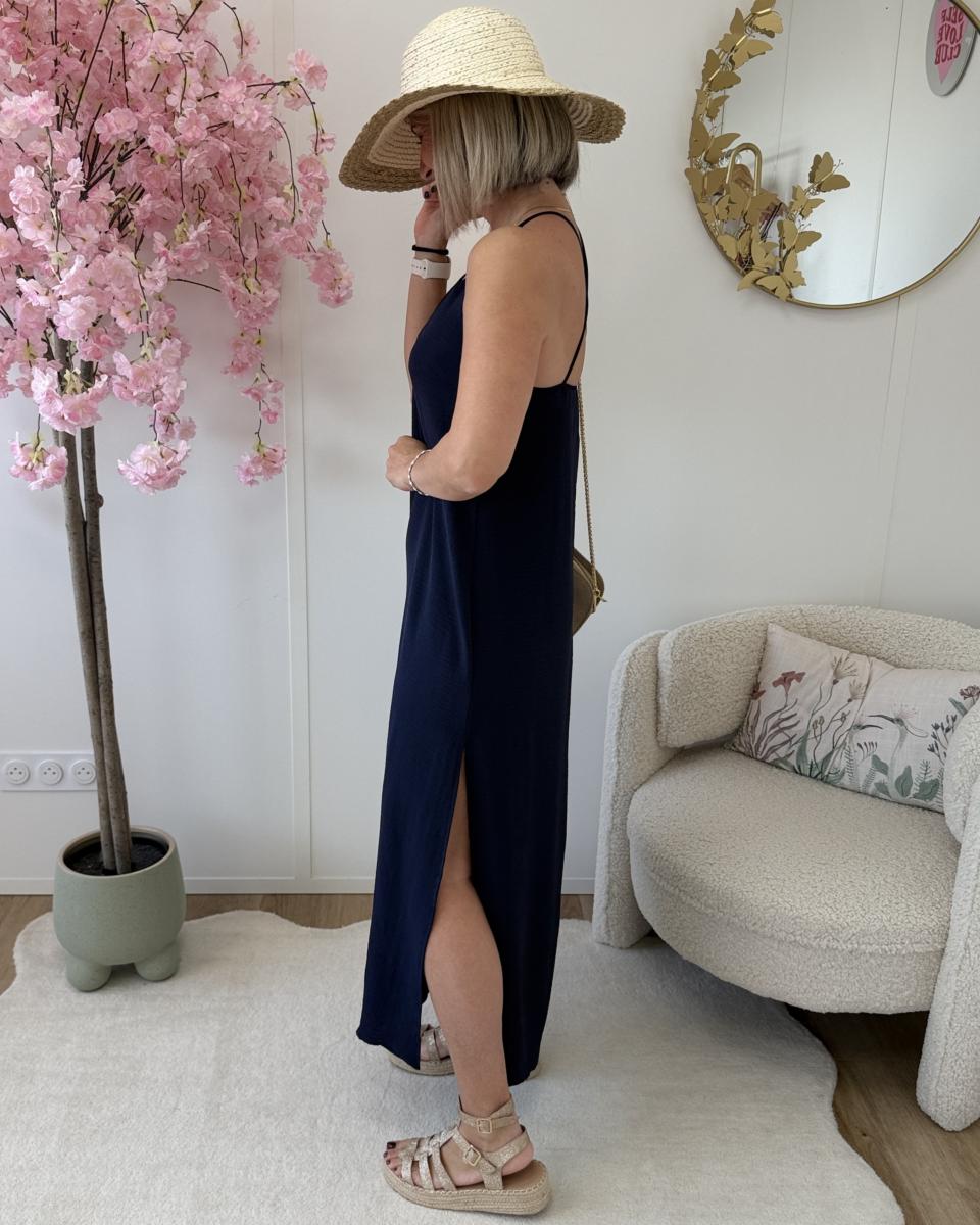 Robe Justine marine