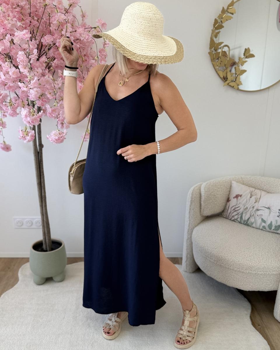 Robe Justine marine