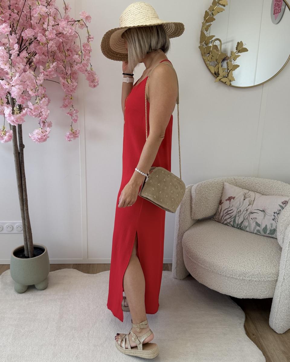 Robe Justine rouge