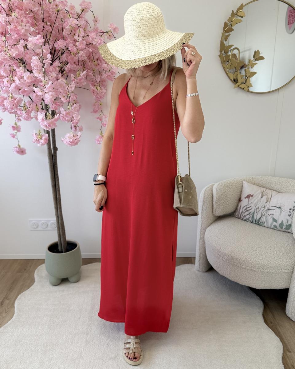 Robe Justine rouge