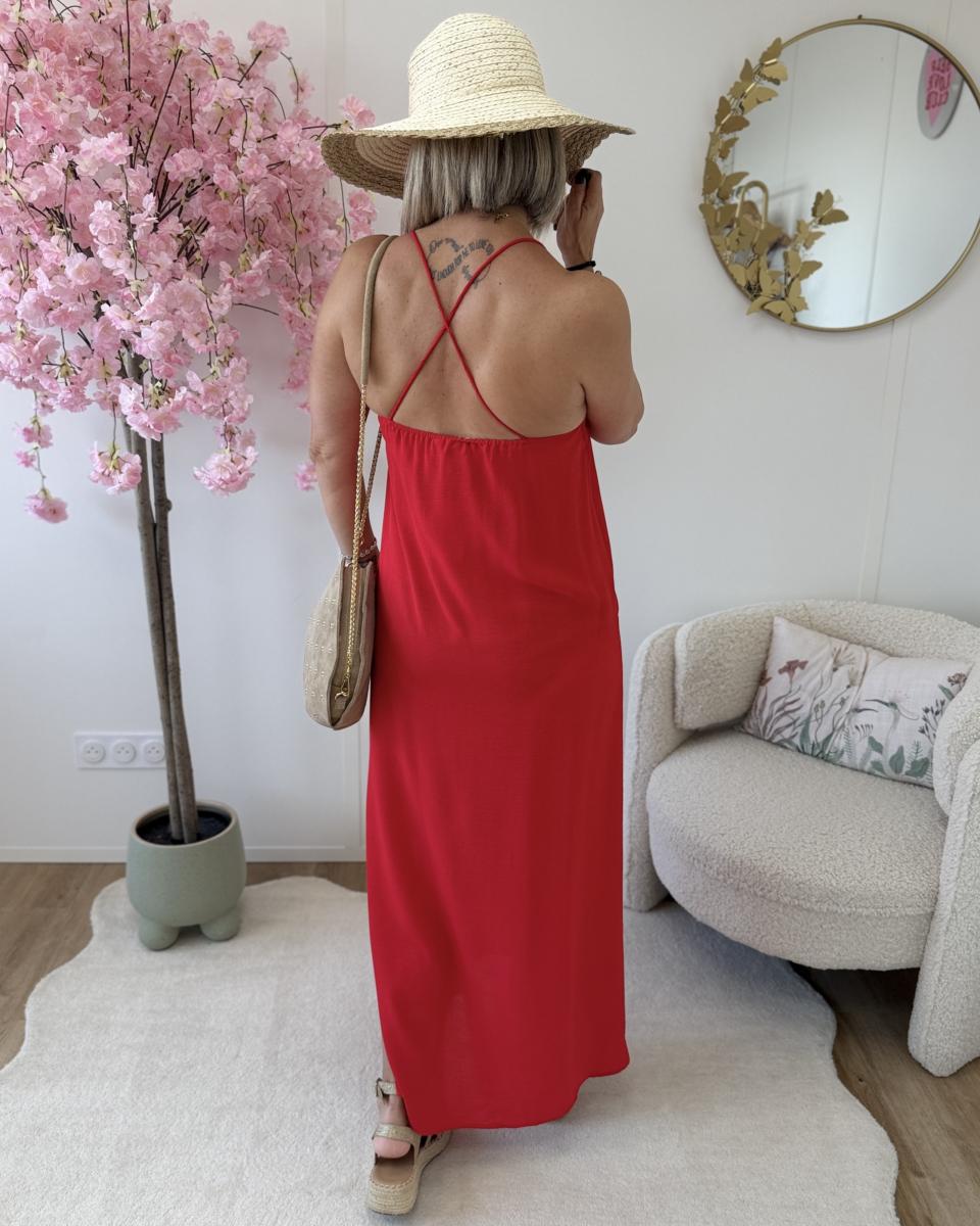 Robe Justine rouge