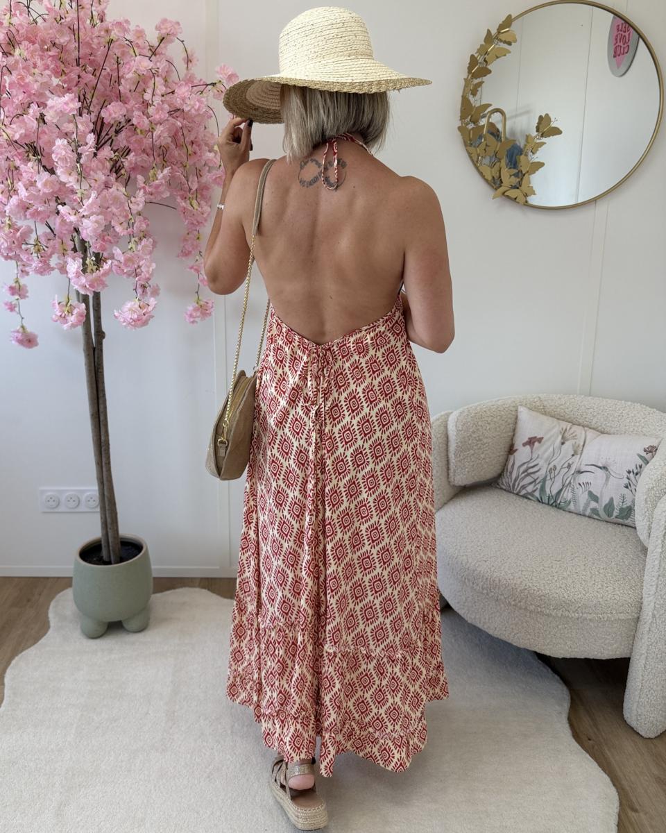 Robe dos nu