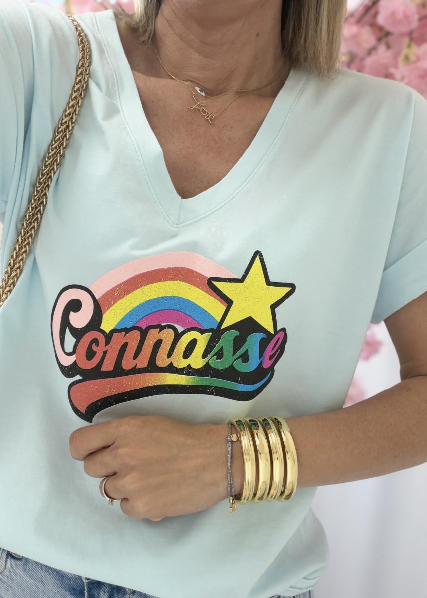 Tee shirt connasse vert