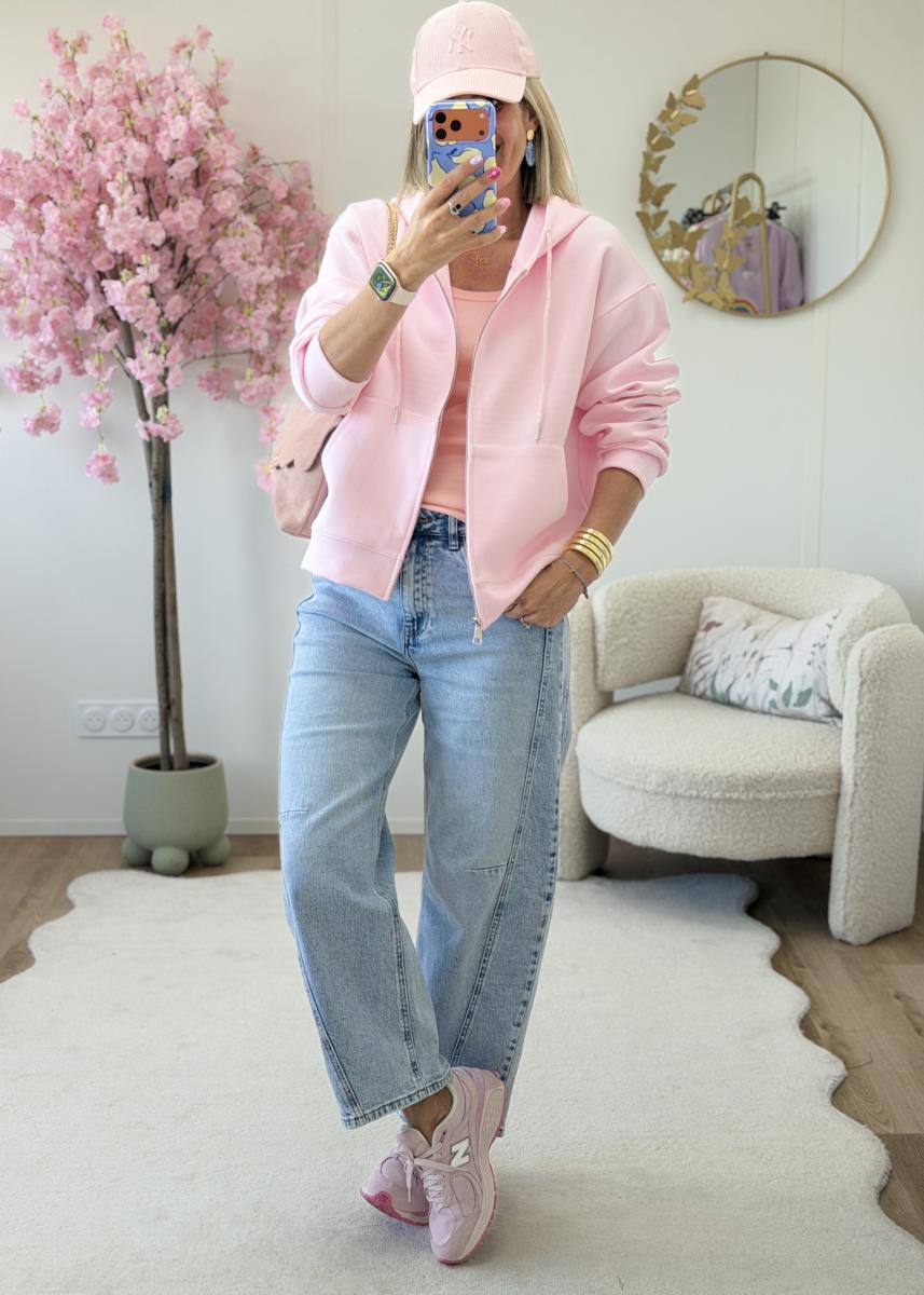 Gilet Wing rose