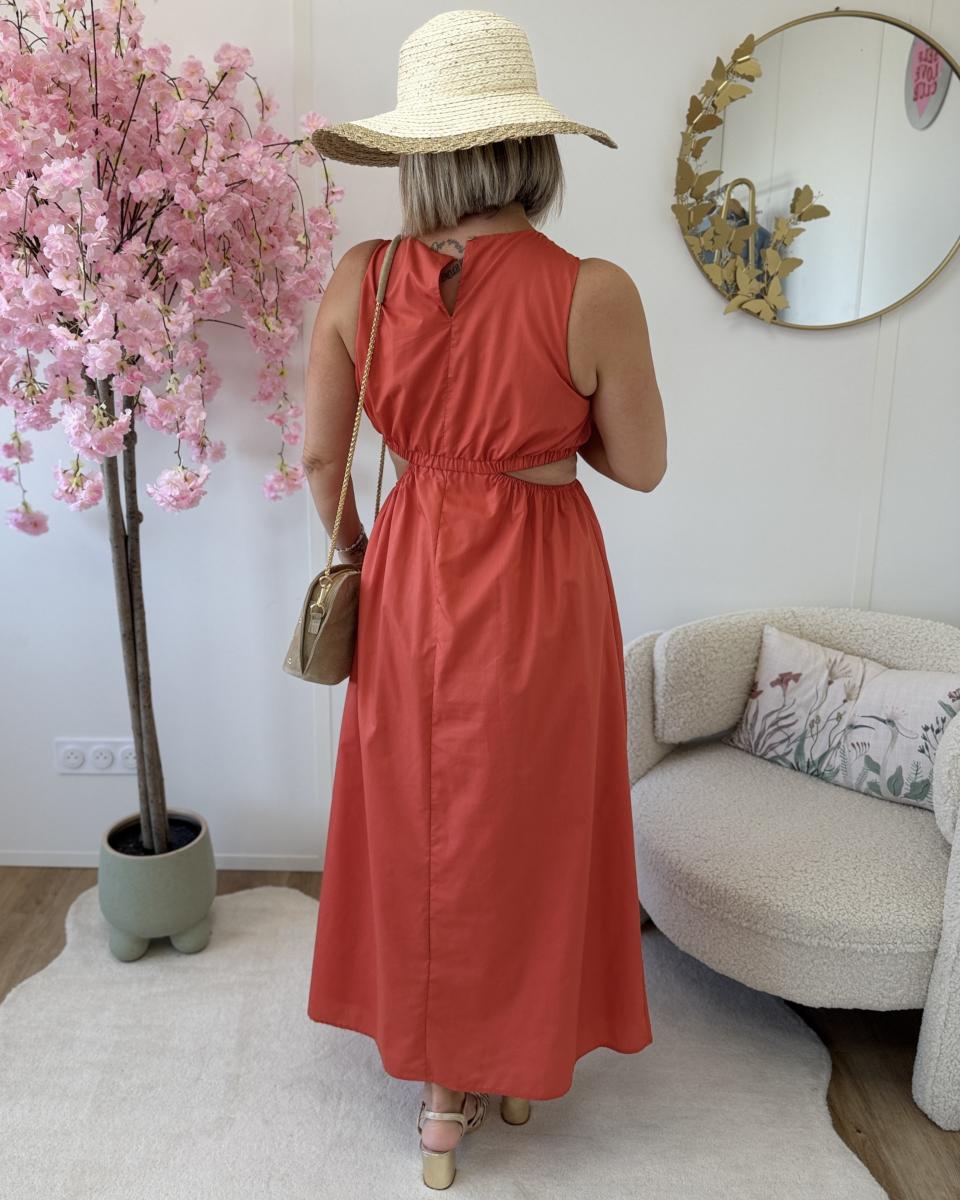 Robe sun orange
