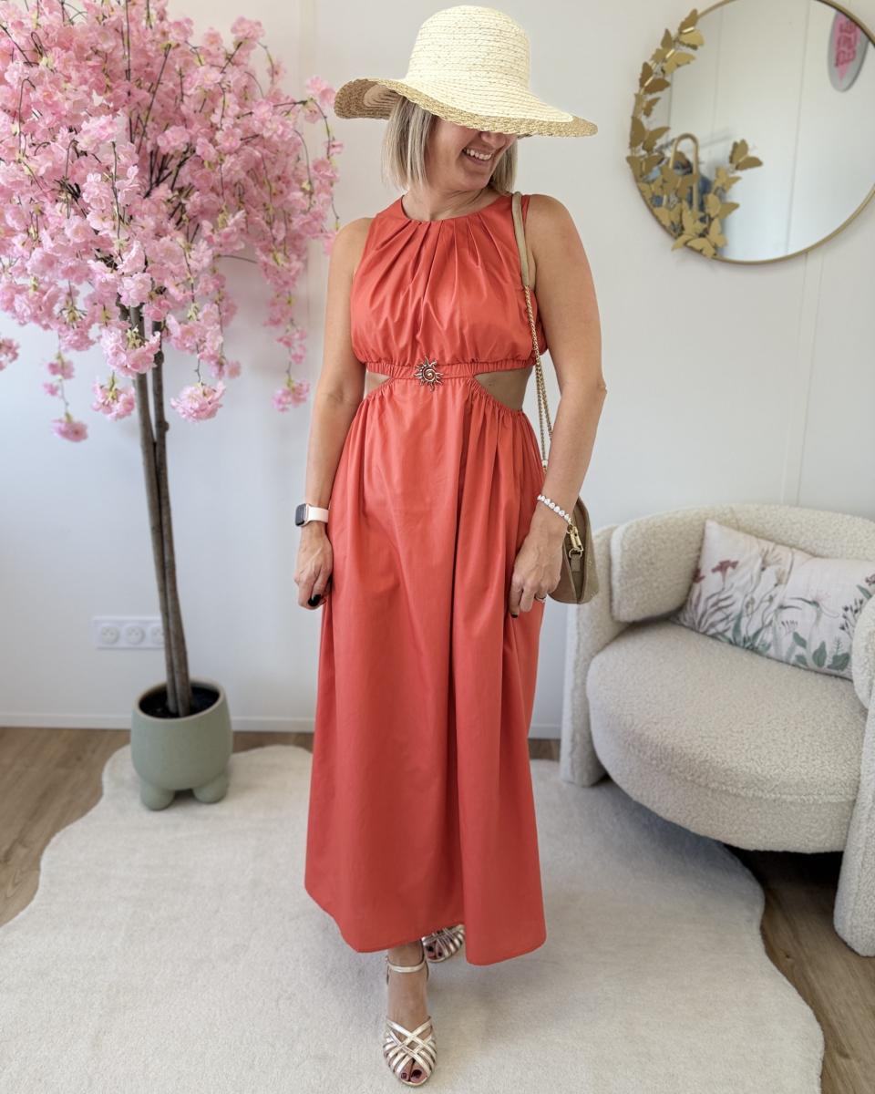 Robe sun orange