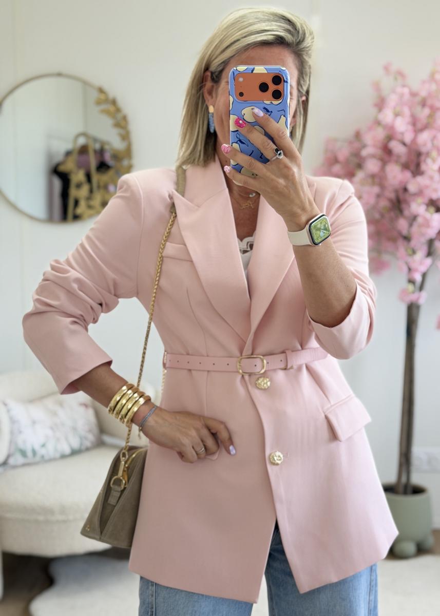 Blazer Amandine rose