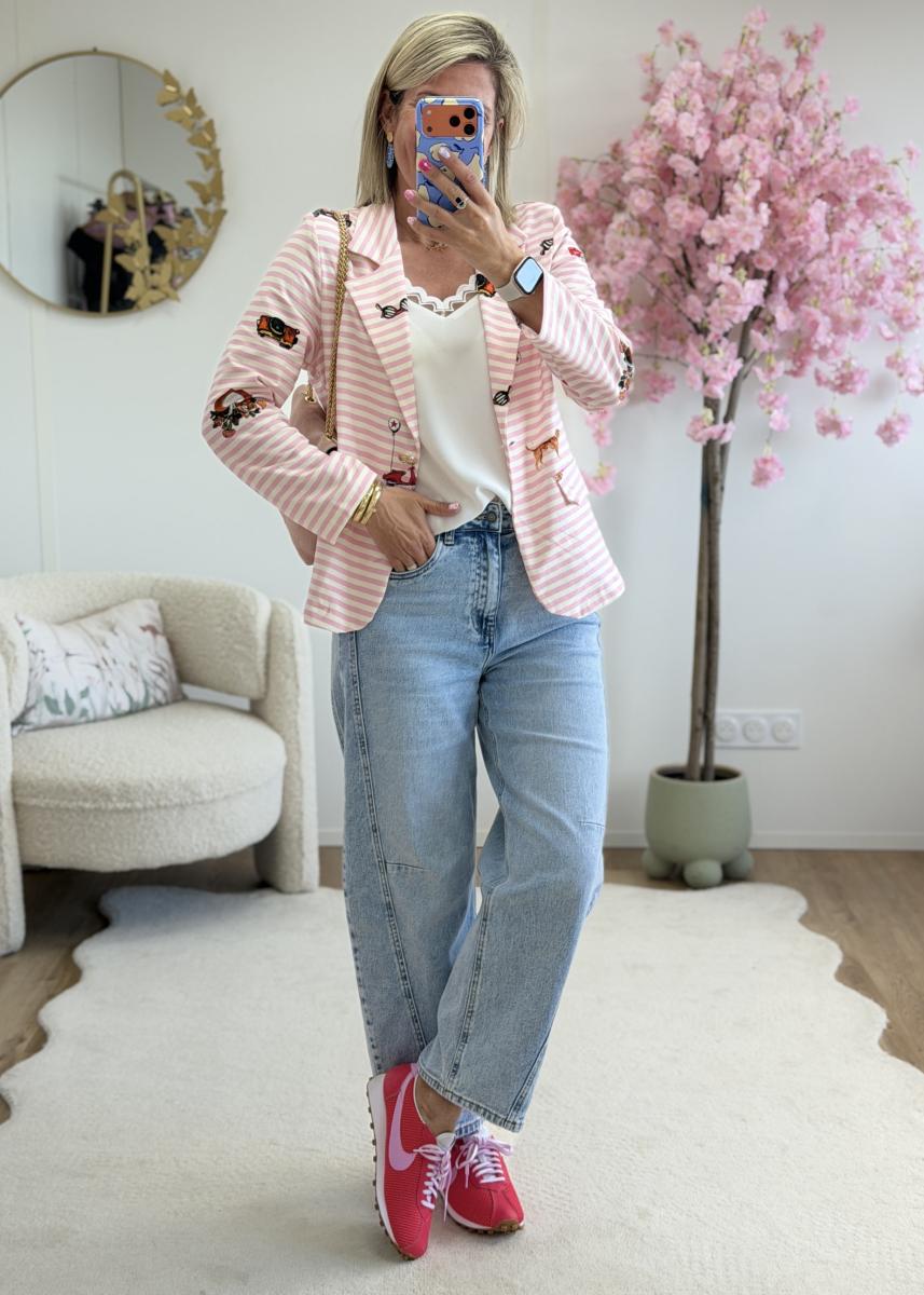 Blazer Tobby rose