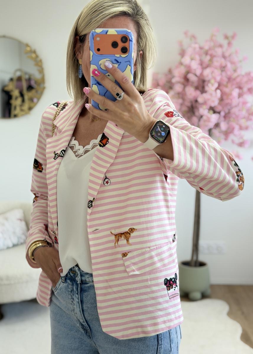 Blazer Tobby rose