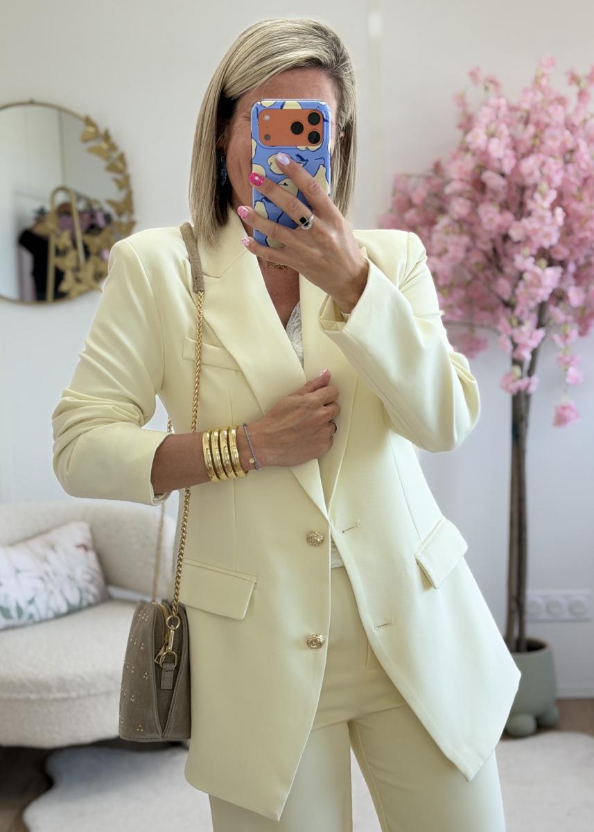 Blazer Amandine jaune