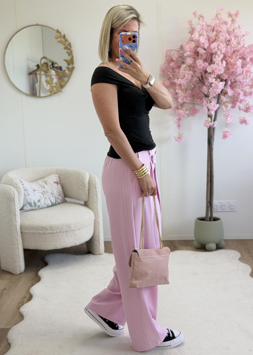Pantalon Kais rose
