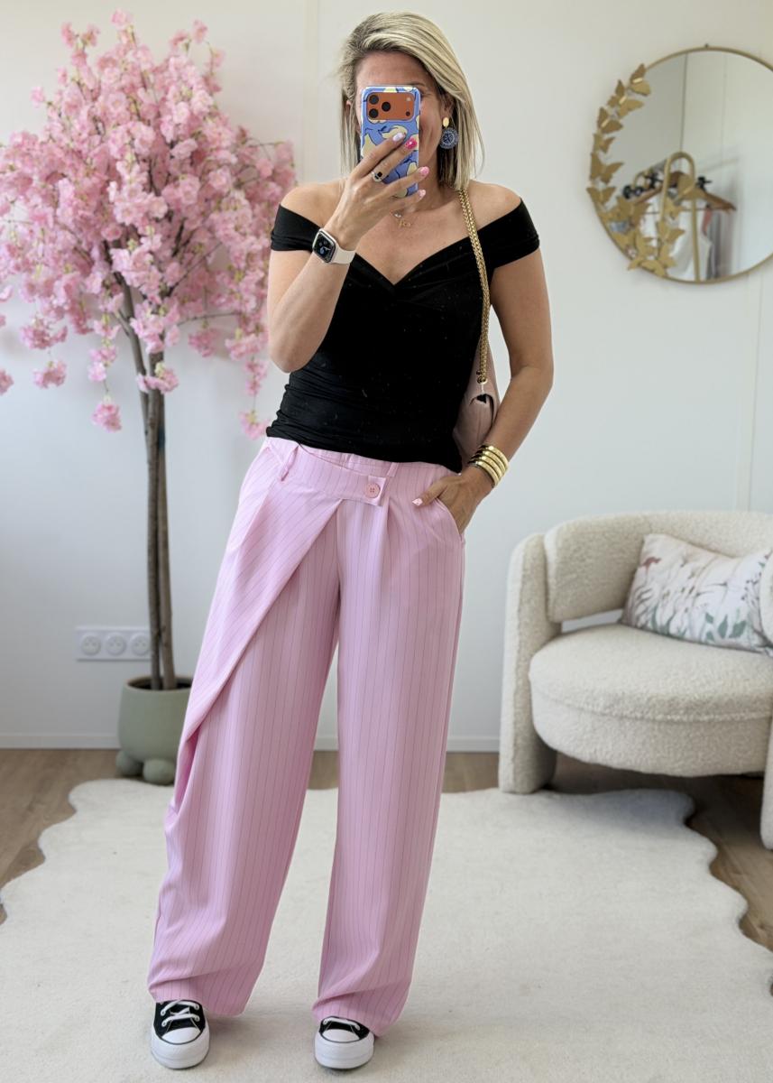 Pantalon Kais rose