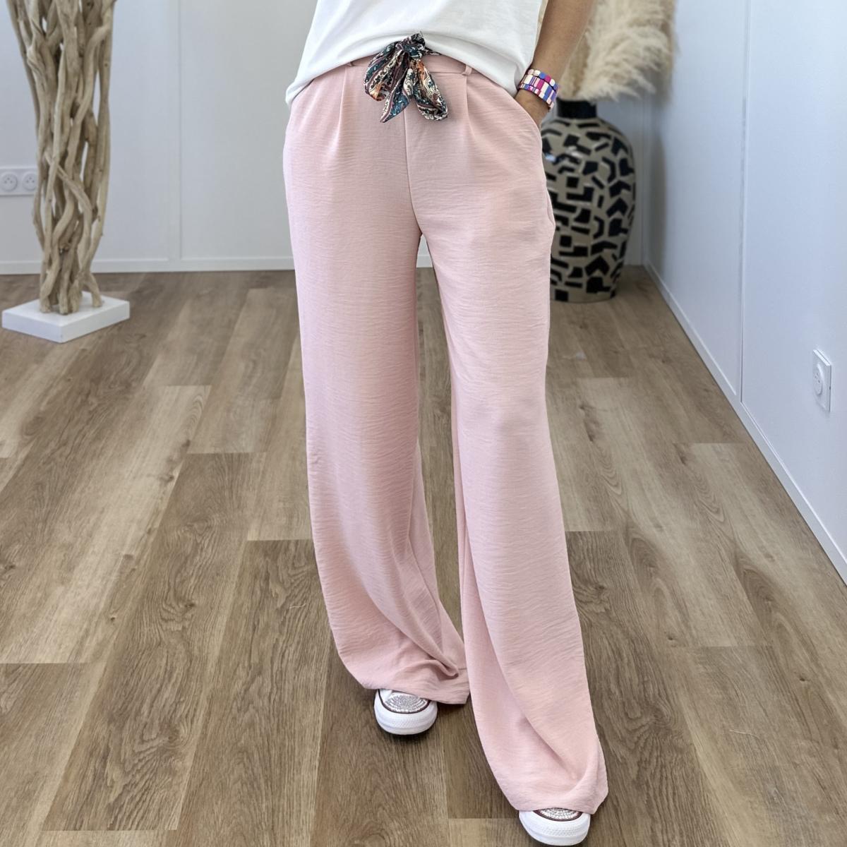Pantalon Paula rose