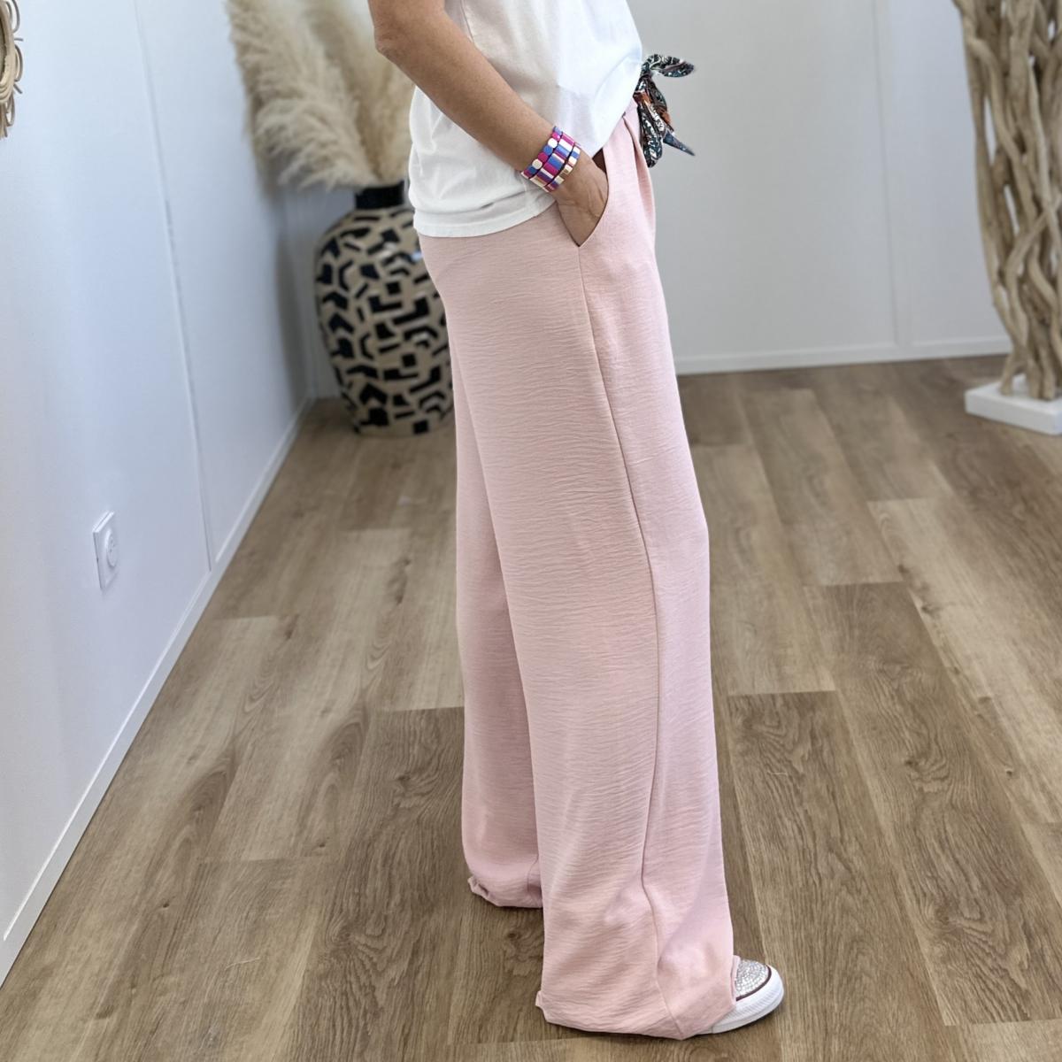 Pantalon Paula rose