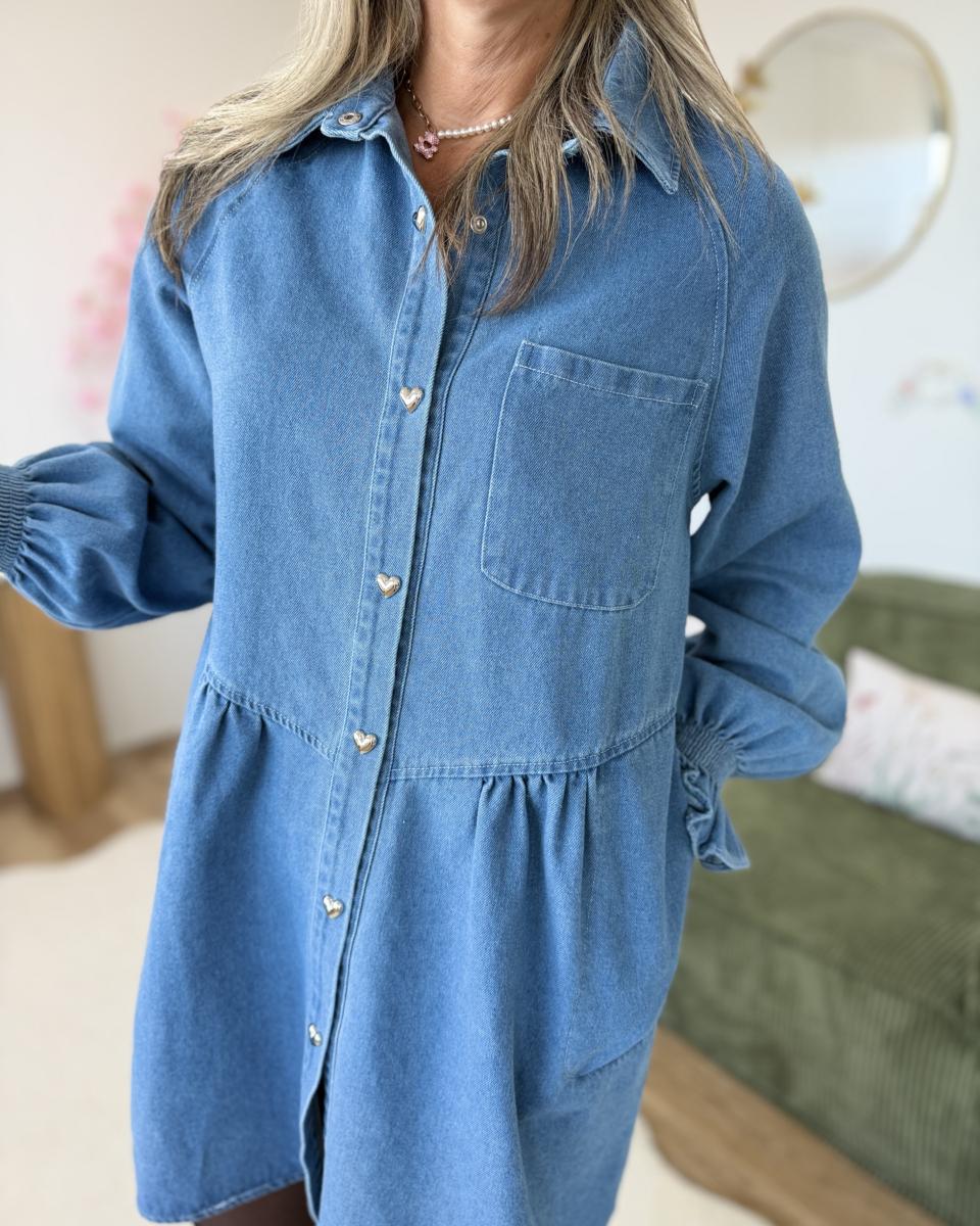 Robe en jeans