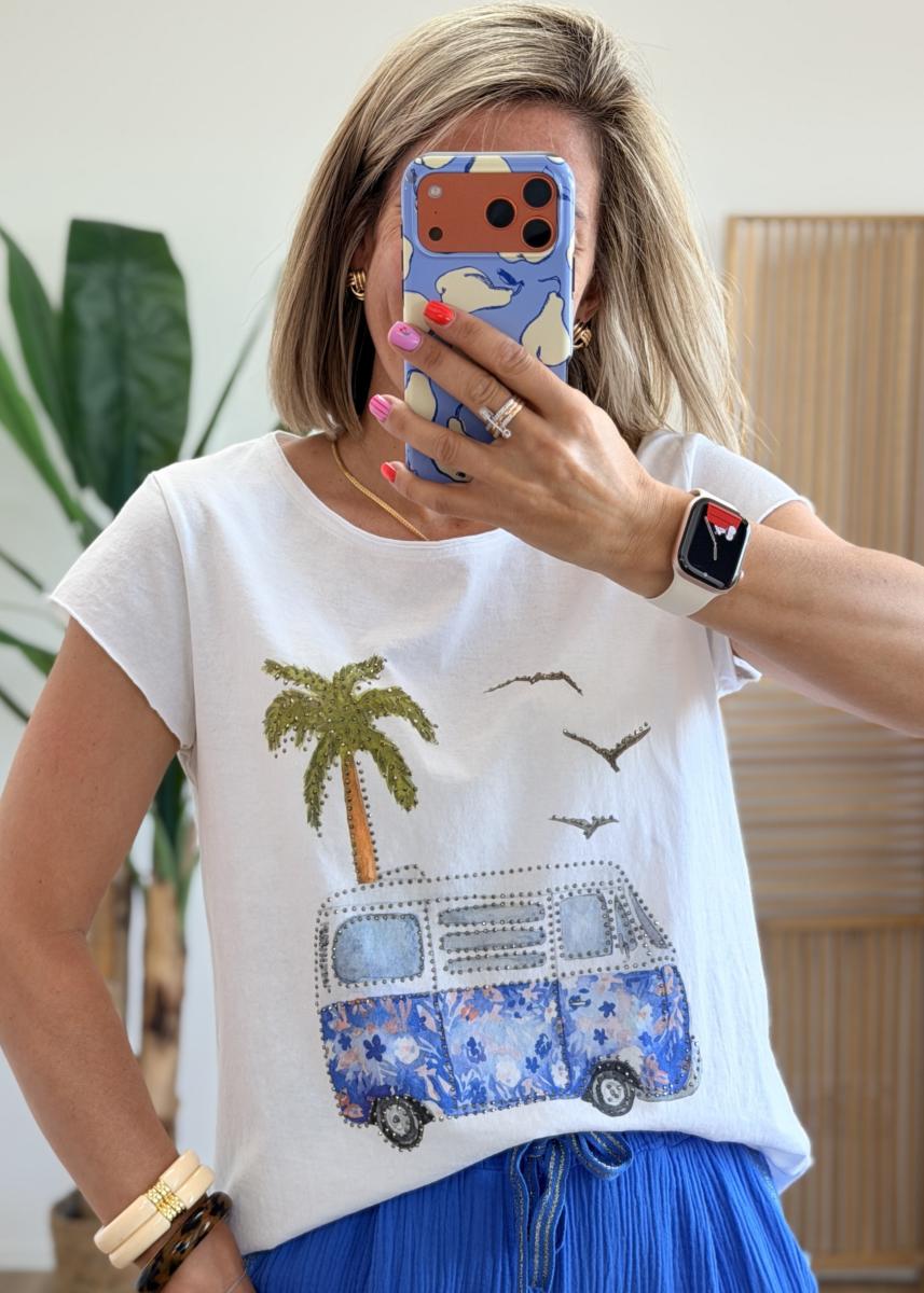 Tee shirt Van palmier