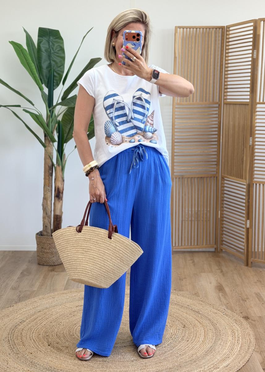 Tee shirt tongs