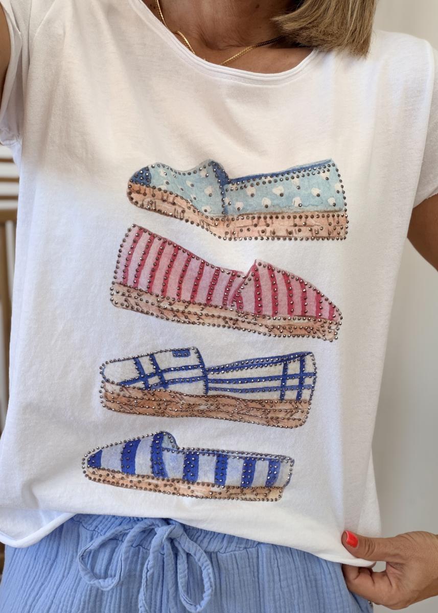 Tee shirt espadrilles