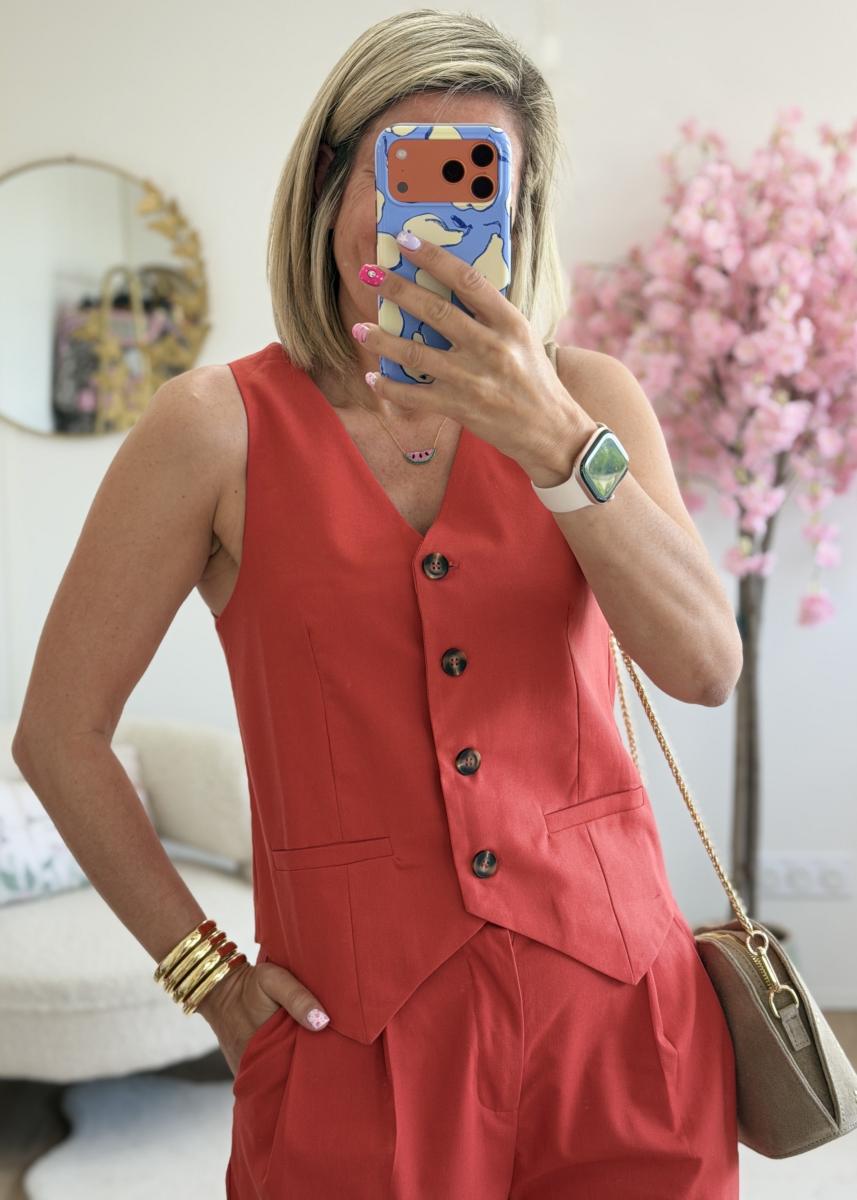 Ensemble Joy terracotta