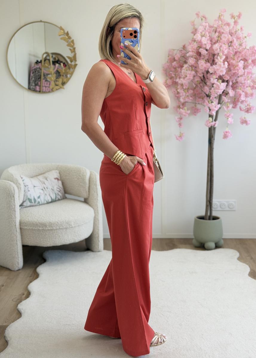 Ensemble Joy terracotta