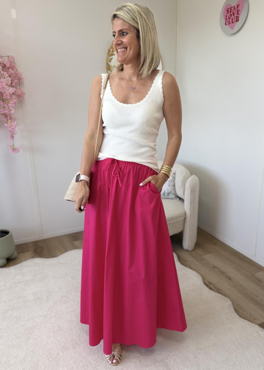 Jupe Anouk fuchsia