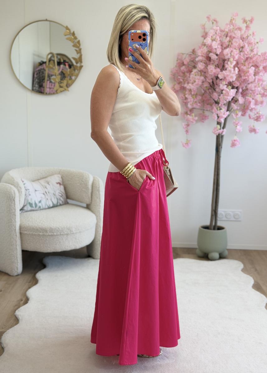 Jupe Anouk fuchsia