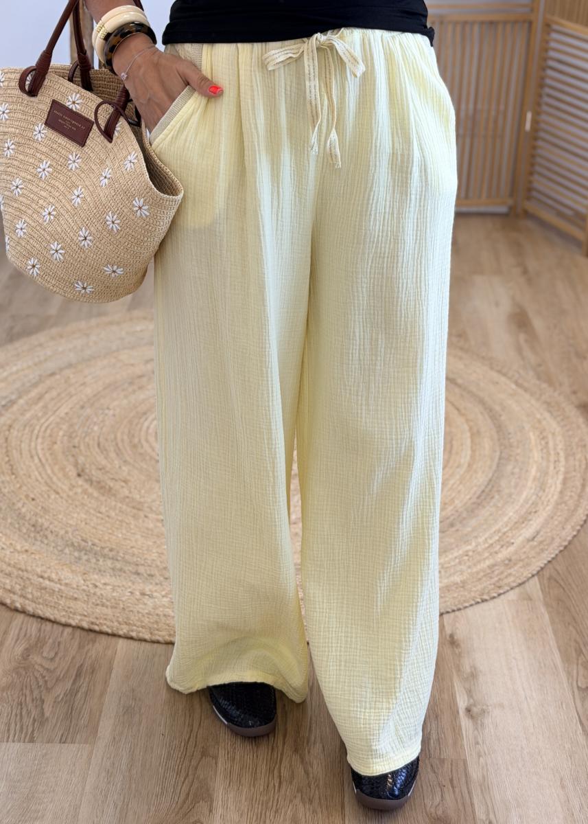 Pantalon Lilou jaune