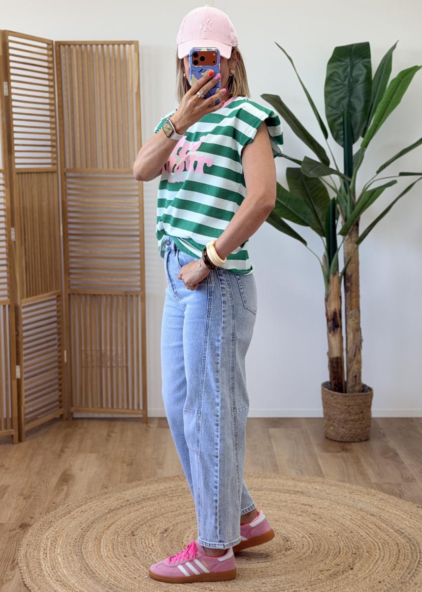 Tee shirt club amour vert