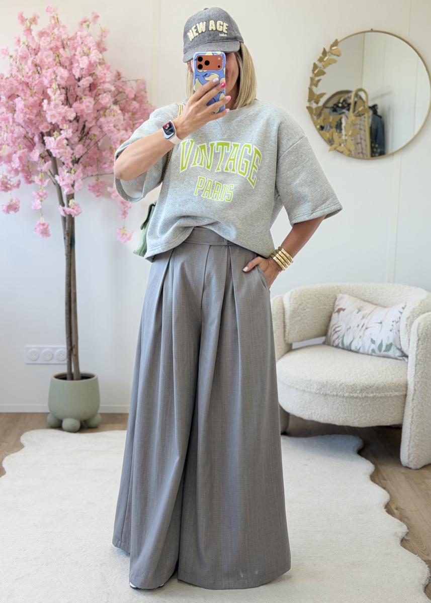 Pantalon Fiona gris