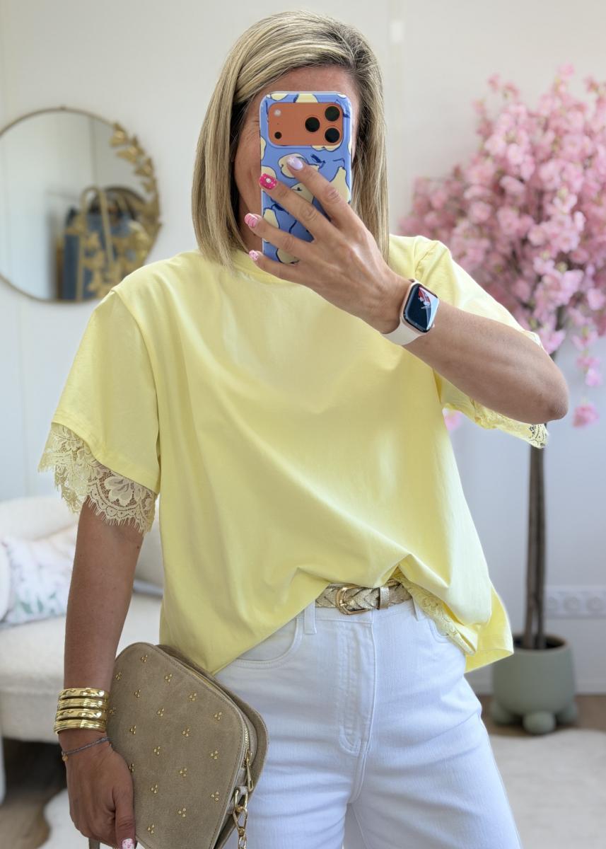 Tee shirt Calvin jaune