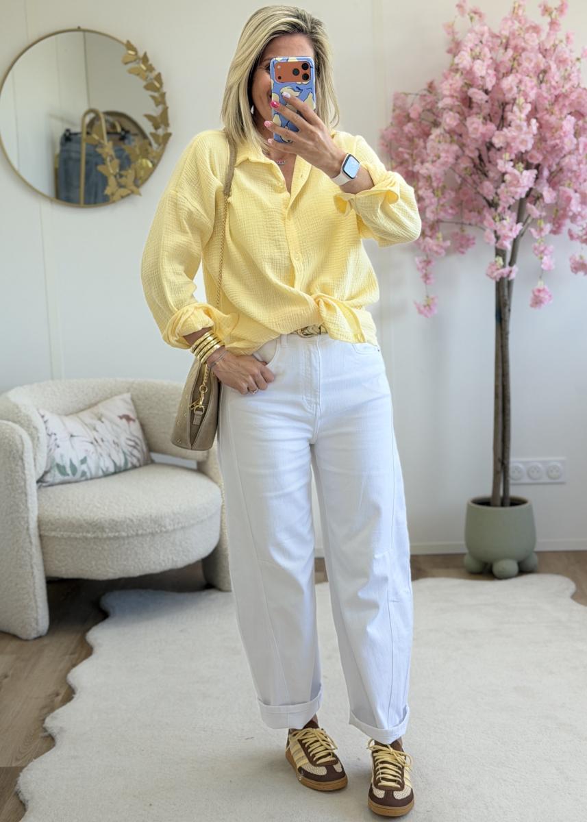 Chemise Emine jaune