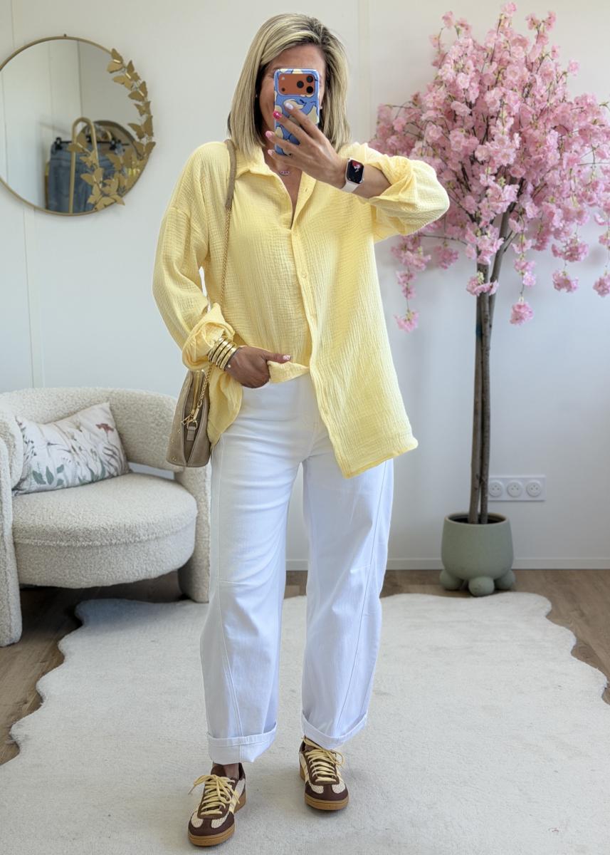 Chemise Emine jaune