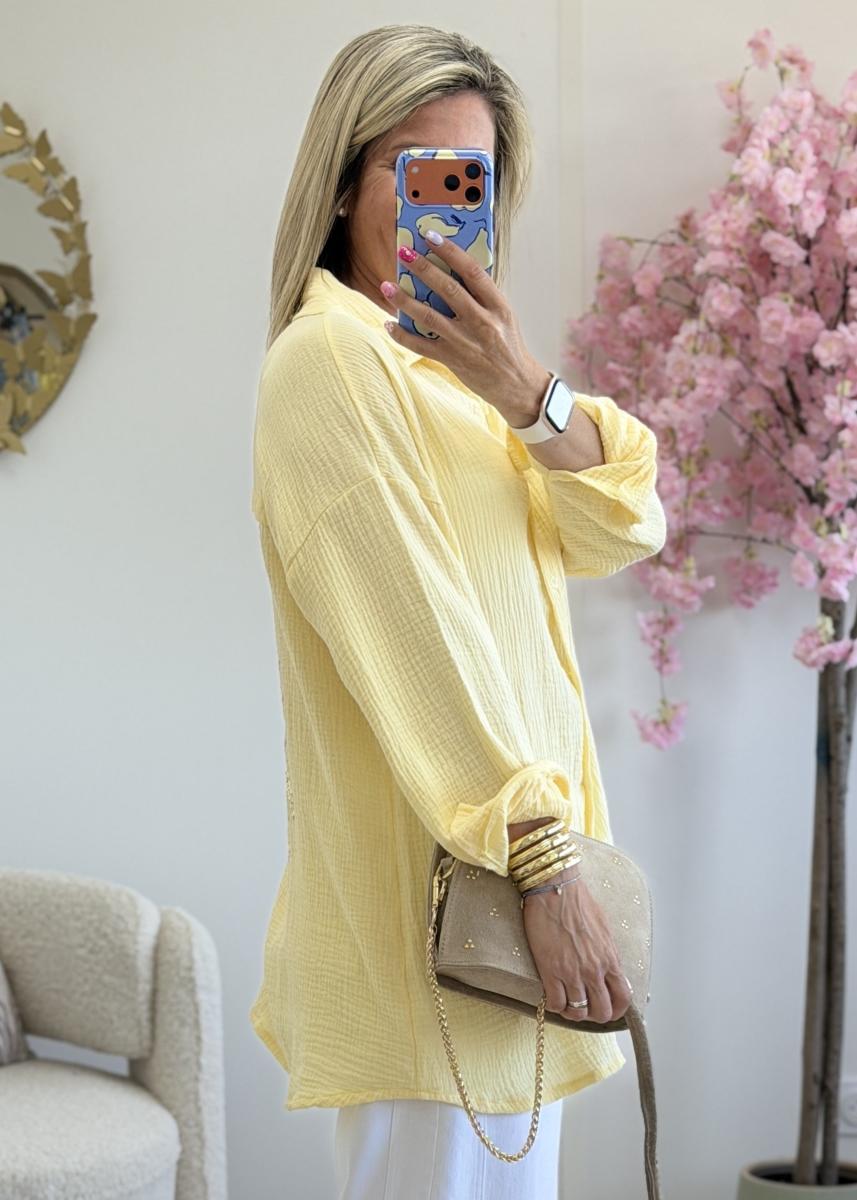 Chemise Emine jaune