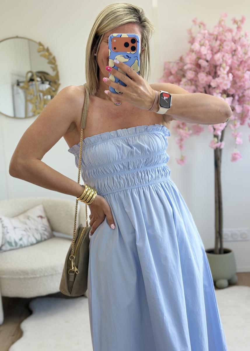 Robe Morgane bleue