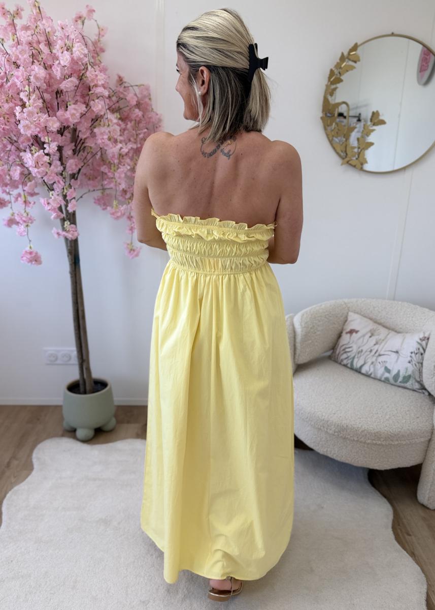 Robe Morgane jaune