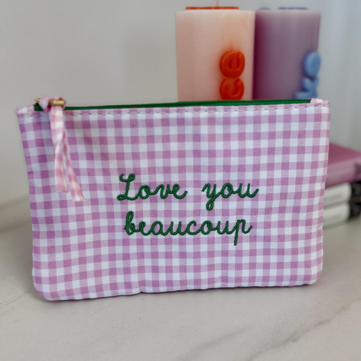 Pochette love you beaucoup