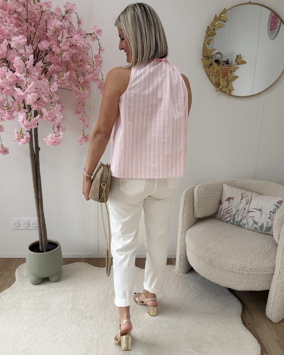 Blouse Onyx rose