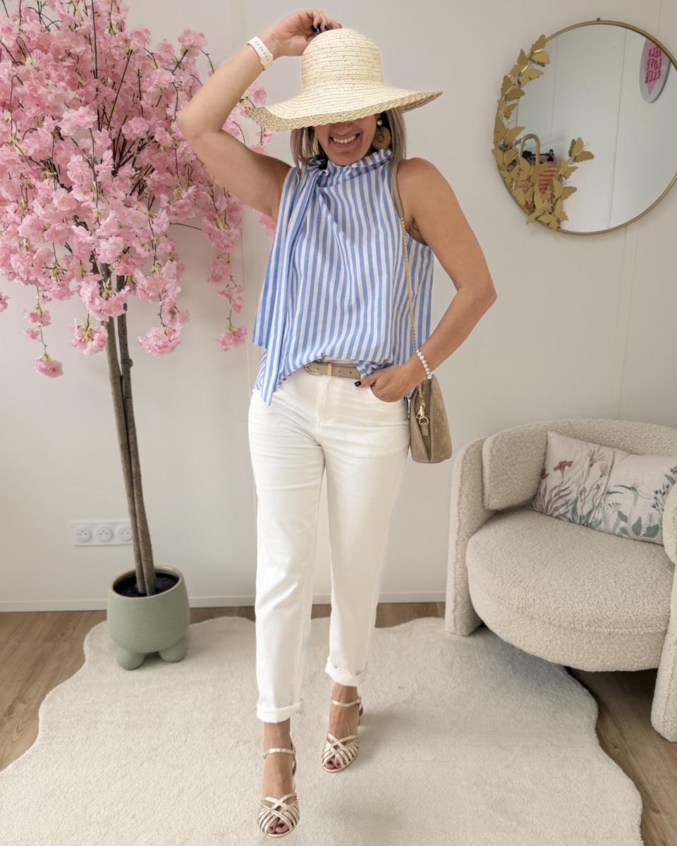 Blouse Onyx bleue